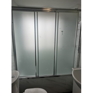 Australia Custom Made Framed Wall to Wall Shower Screen (1100-1200)W*1900H
